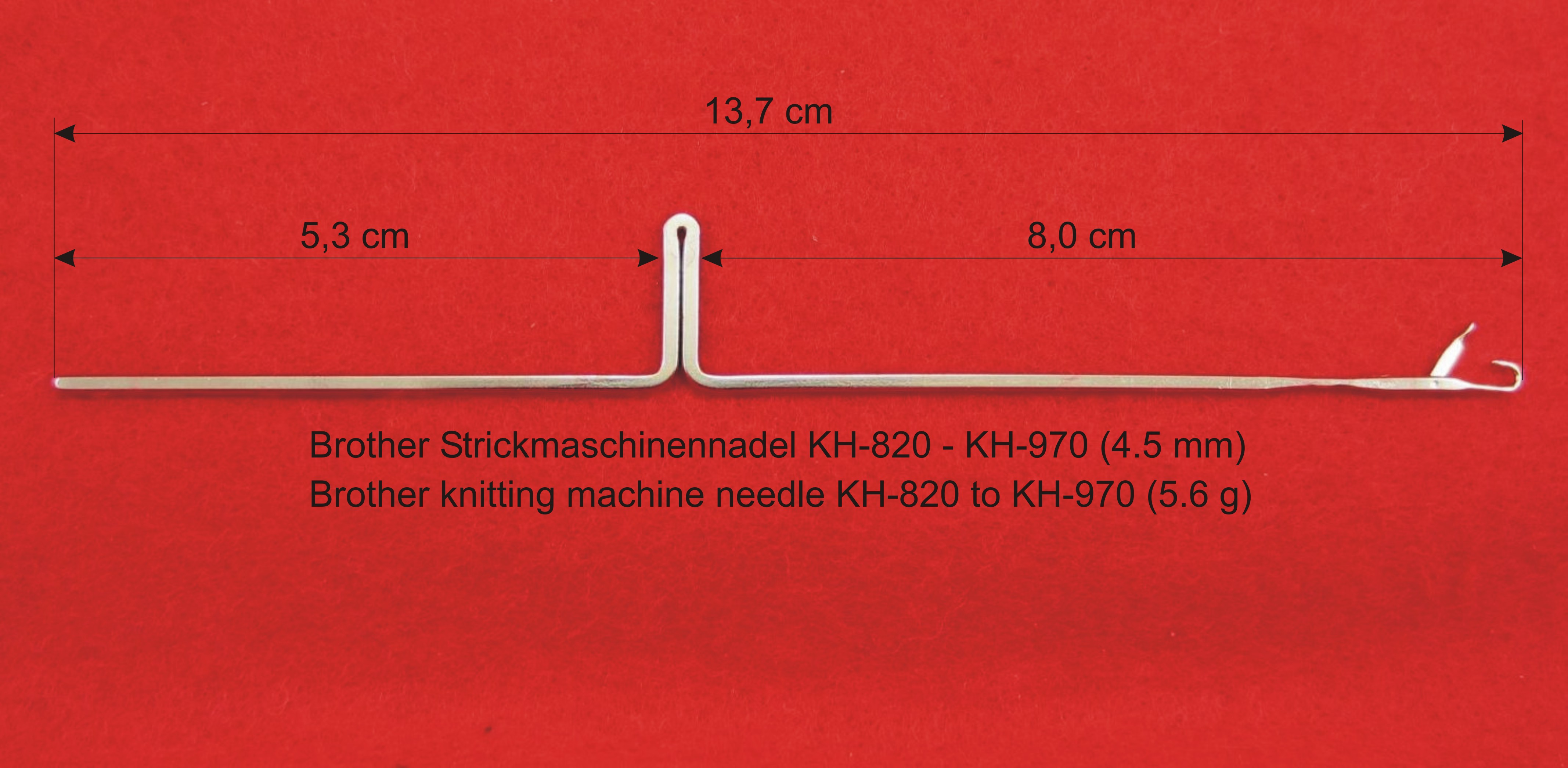 Brother knitting machine needles kh830